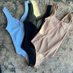 X3 Abercrombie and Fitch bodysuits size XS – S